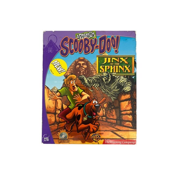 Scooby Doo Jinx at the Sphinx CD-ROM Game (PC, 2001) NEW SEALED Boxed XP - Picture 2 of 12